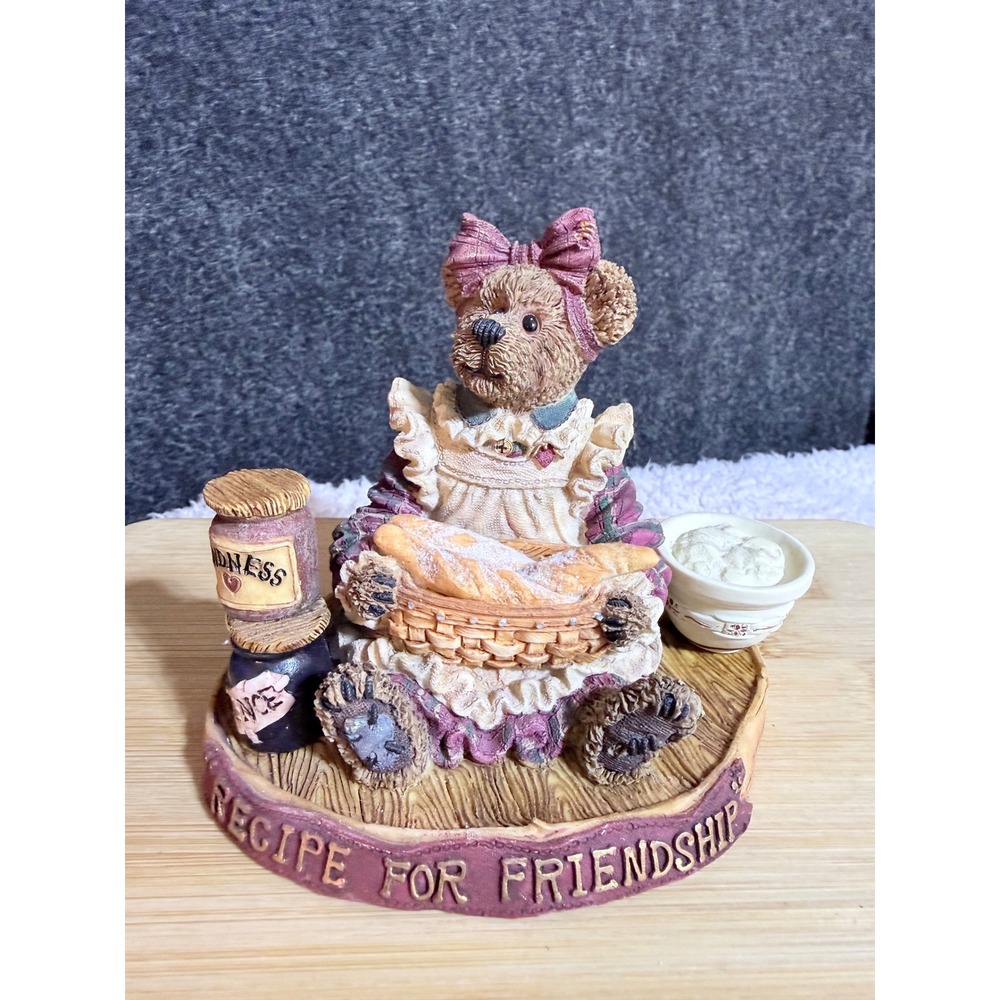 Boyds Bears Longaberger Exclusive Patricia L Cooksbeary Recipe For Friendship